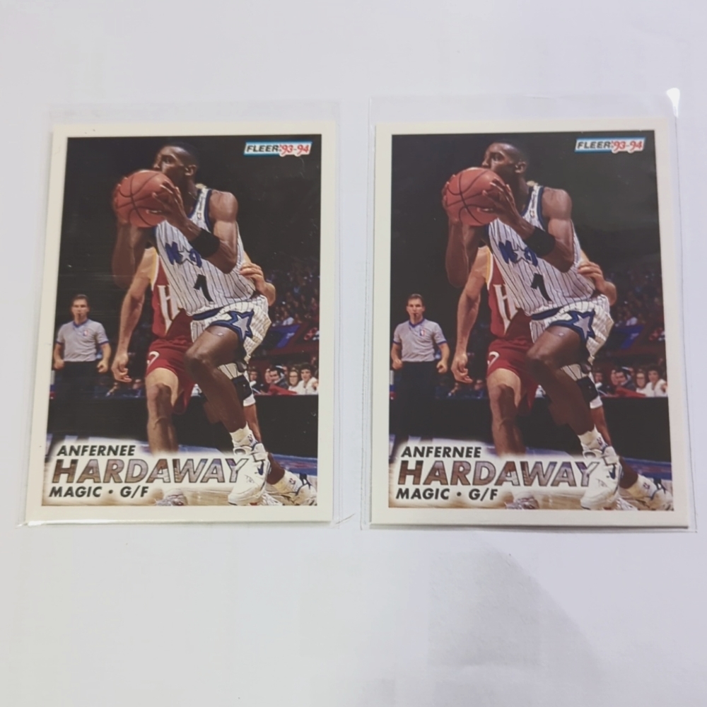 1993-94 Fleer Anfernee Hardaway #343 Rookie RC Orlando Magic